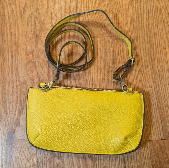 Joy Yellow Crossbody Purse - Picture 2 of 6